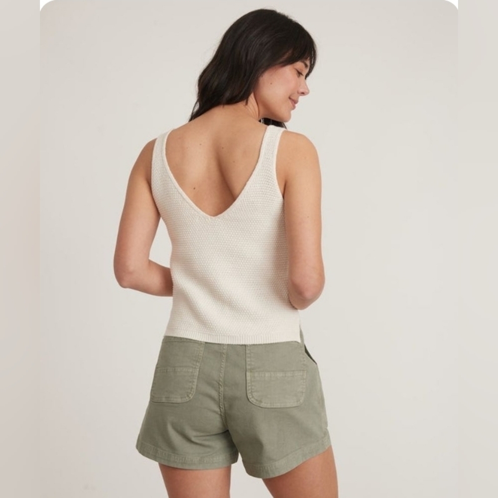 Marine layer Finley Sweater Tank White - Picture 3 of 7